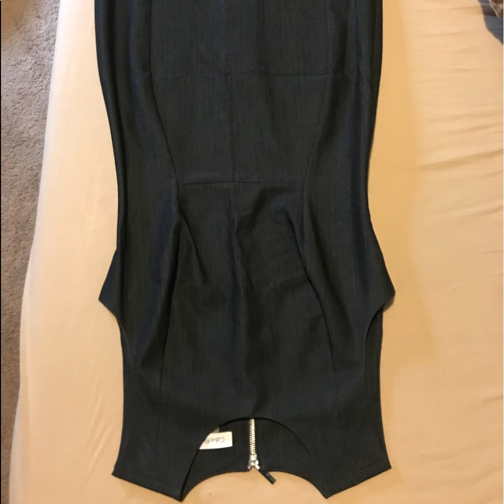 Dark grey Calvin Klein dress
